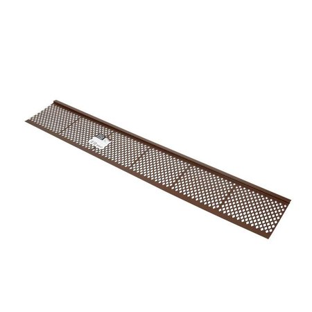 AMERIMAX HOME PRODUCTS 6 in. W X 36 in. L Brown Plastic Gutter Guard 85479